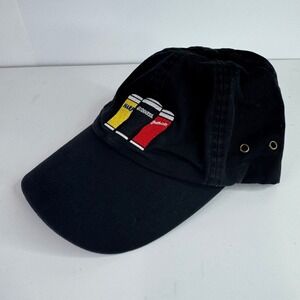 Guinness Beer Hat Mens OSFM Black Three Beers Strong Smithwicks Harp Strapback